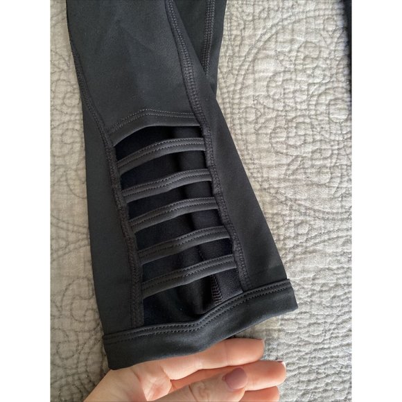 Womens Ideology  Capri Leggings Black Size XS - Picture 3 of 5